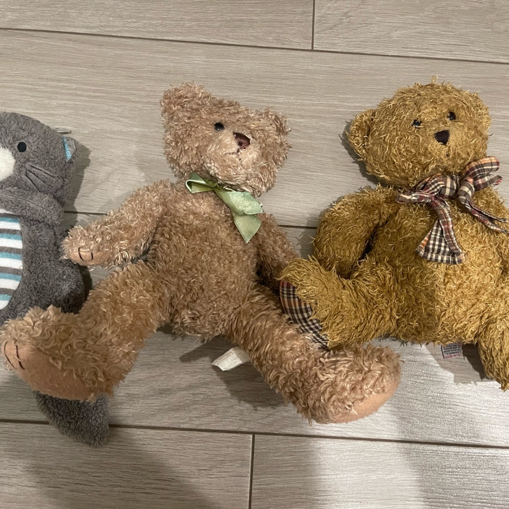Teddy bear plush sets